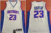 Pistons 23 Blake Griffin Gray Nike Swingman Jersey,baseball caps,new era cap wholesale,wholesale hats